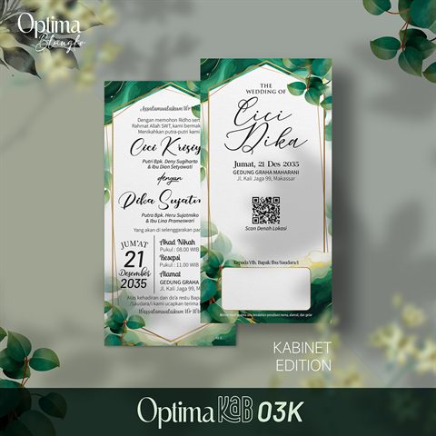 Undangan Cetak BW-003